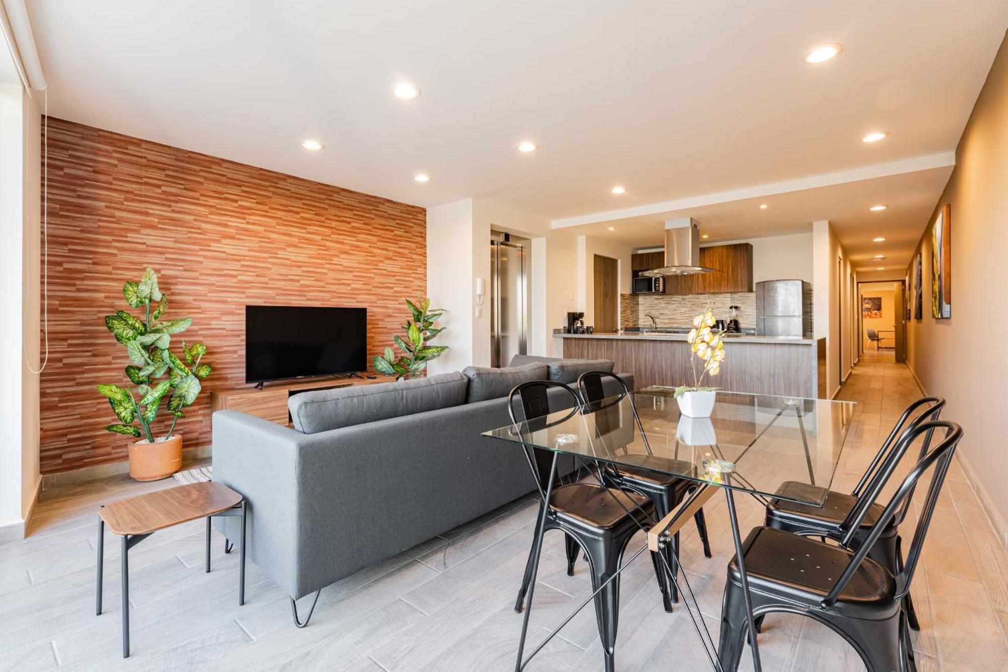 Roma Sur Apartments By Vh メキシコシティ エクステリア 写真