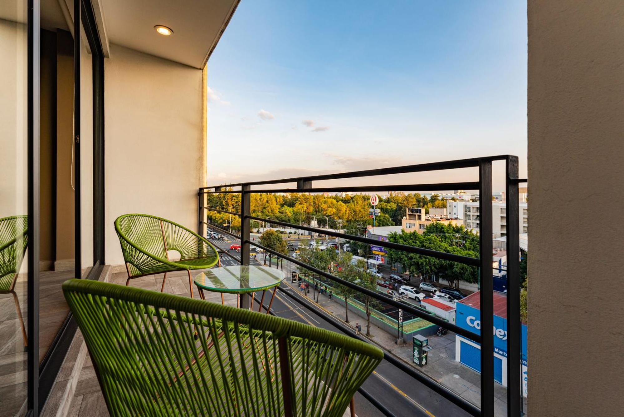 Roma Sur Apartments By Vh メキシコシティ エクステリア 写真