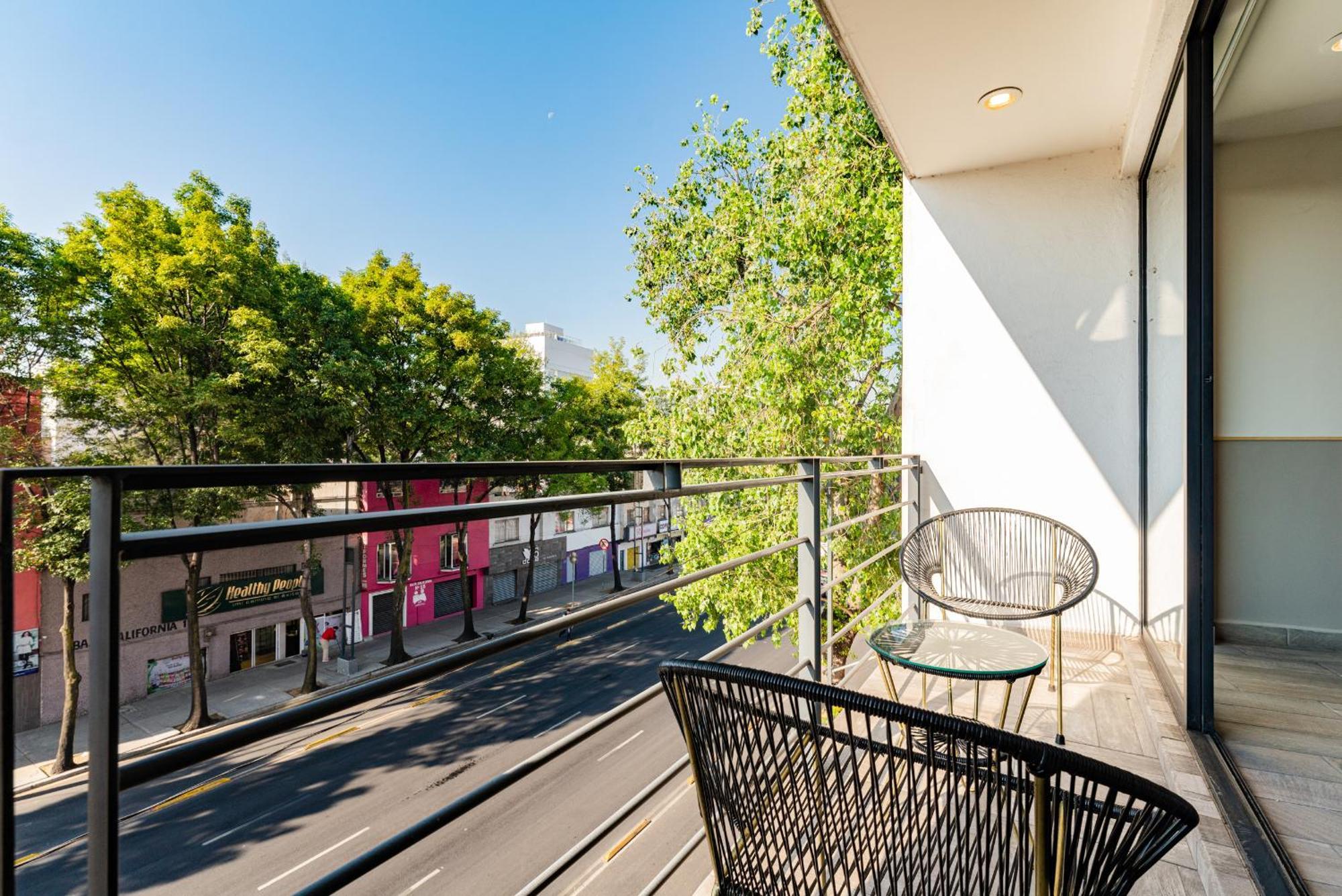 Roma Sur Apartments By Vh メキシコシティ エクステリア 写真