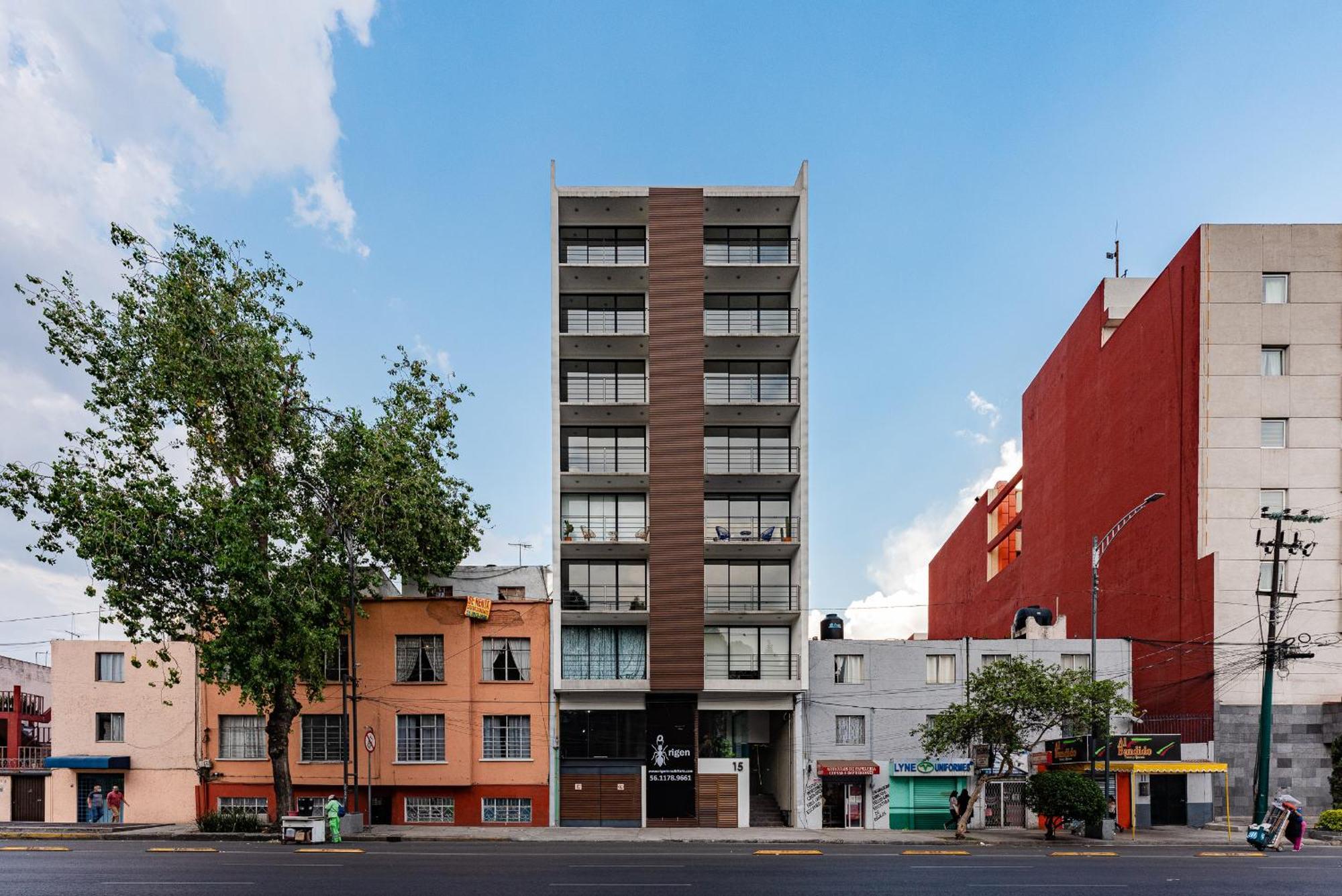 Roma Sur Apartments By Vh メキシコシティ エクステリア 写真